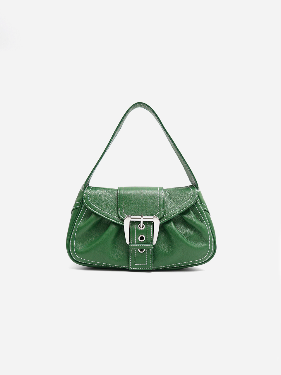 arc shoulder bag / green